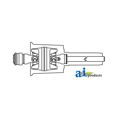 A & I Products CV Shaft Half, North American, 1 3/8" 6 Spline Tractor Yoke 42" x11" x11" A-DT65271N